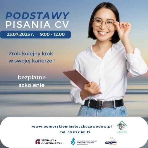 Bezpłatne szkolenie: "Podstawy pisania CV"