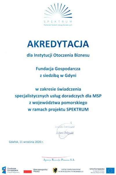 Akredytacja - usługi doradcze
