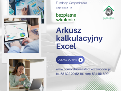 Bezpłatne szkolenie: Arkusz kalkulacyjny EXCEL