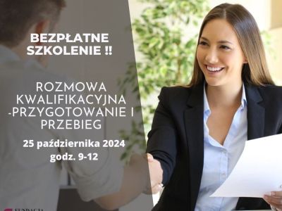 Szkolenie: Rozmowa kwalifikacyjna - przygotowanie i przebieg